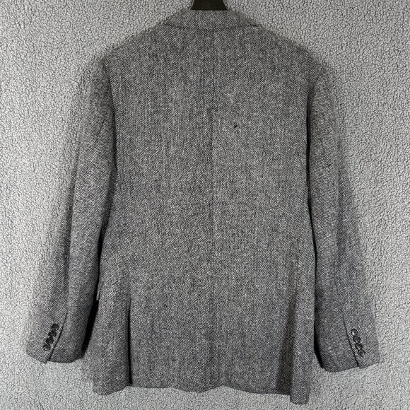 J Crew Ludlow Wool Cotton Herringbone Moon Blazer Sport Coat - Men's Size 38R - Picture 4 of 13